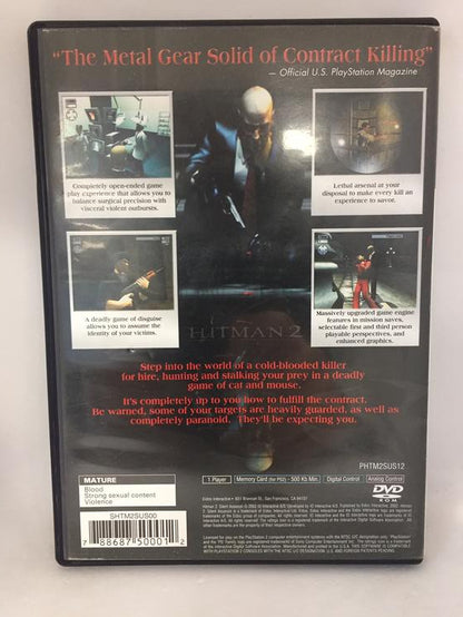 HITMAN 2 SILENT ASSASSIN (WITH BOX)
