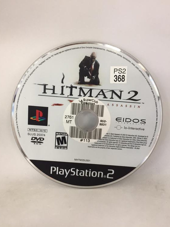 HITMAN 2 SILENT ASSASSIN (WITH BOX)