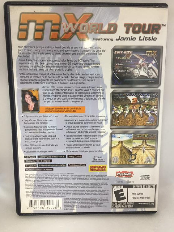 MX WORLD TOUR FEATURING JAMIE LITTLE (WITH BOX)
