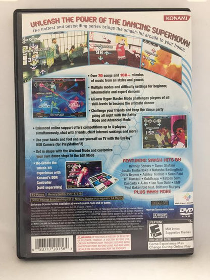 DANCE DANCE REVOLUTION SUPERNOVA 2 GAME ONLY (WITH BOX)