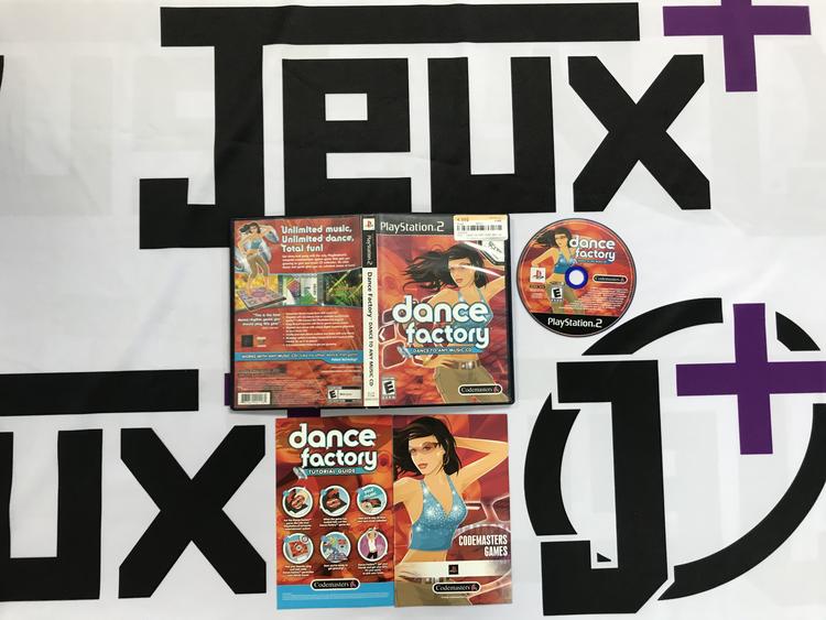 DANCE FACTORY GAME ONLY (WITH BOX) (usagé)