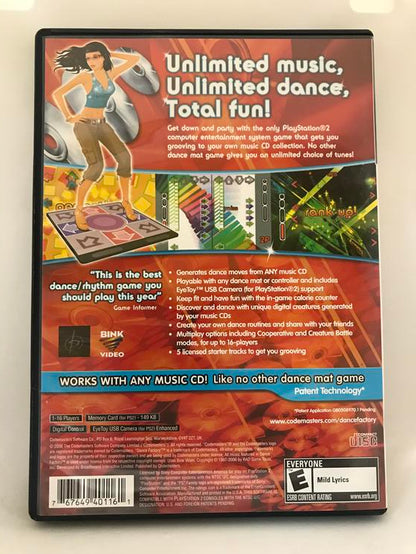 DANCE FACTORY GAME ONLY (WITH BOX)