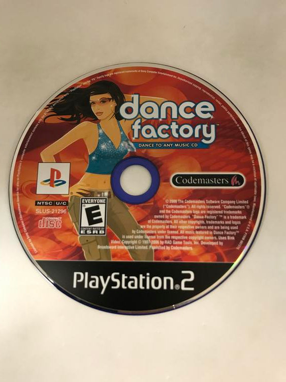 DANCE FACTORY GAME ONLY (WITH BOX) (usagé)