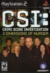 CSI 3 DIMENSIONS OF MURDER (WITH BOX)
