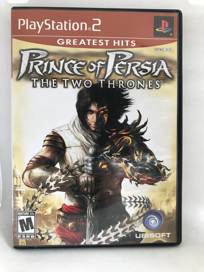 PRINCE OF PERSIA THE TWO THRONES GREATEST HITS (COMPLETE IN BOX)