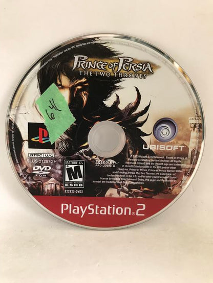 PRINCE OF PERSIA THE TWO THRONES GREATEST HITS (COMPLETE IN BOX) (usagé)
