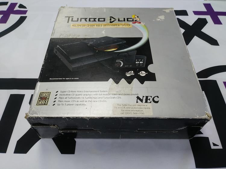 TURBOGRAFX-16 TURBO DUO CONSOLE (WITH BOX)