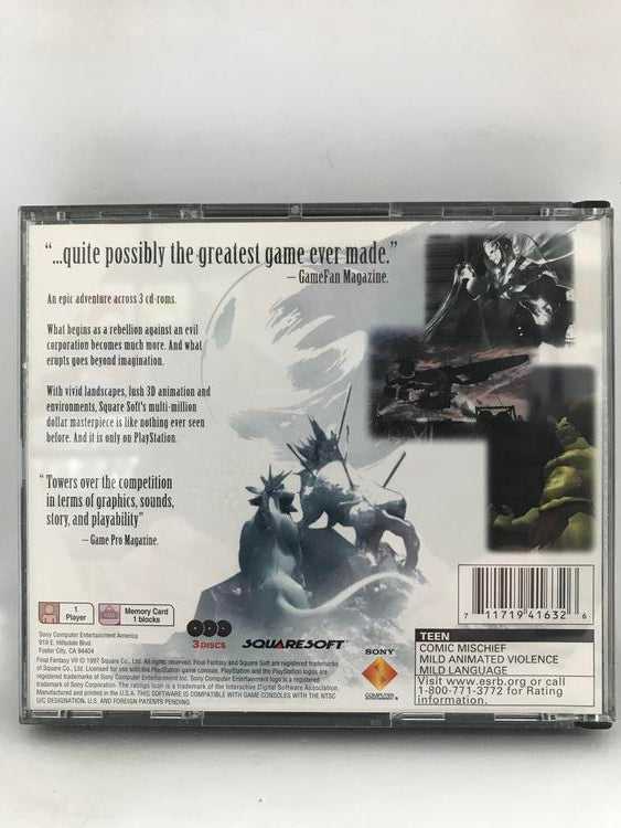 FINAL FANTASY VII GREATEST HITS (WITH BOX)