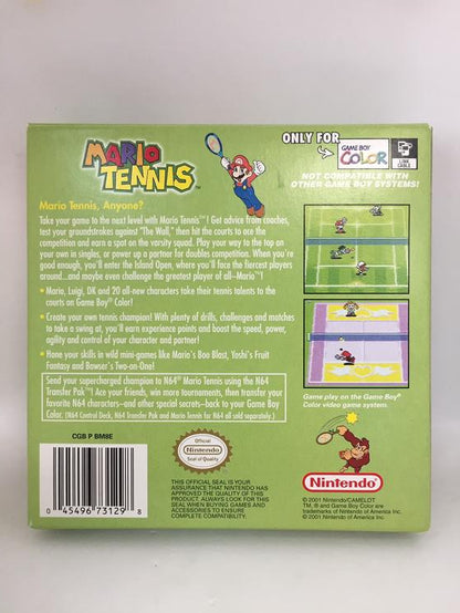 MARIO TENNIS (COMPLETE IN BOX)