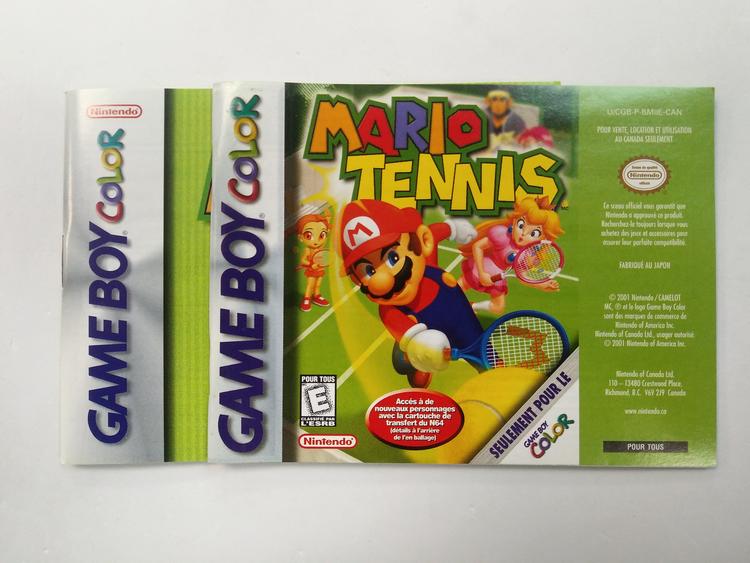 MARIO TENNIS (COMPLETE IN BOX) (usagé)