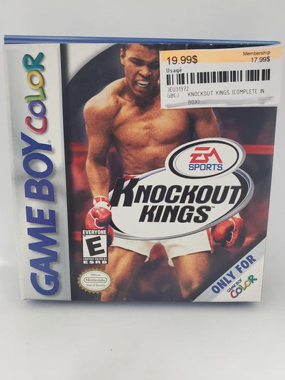 KNOCKOUT KINGS (COMPLETE IN BOX)