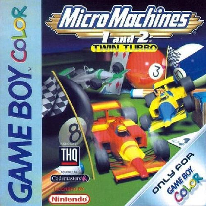 MICRO MACHINES 1 AND 2 TWIN TURBO (COMPLETE IN BOX)