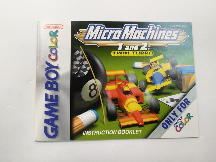 MICRO MACHINES 1 AND 2 TWIN TURBO (COMPLETE IN BOX)