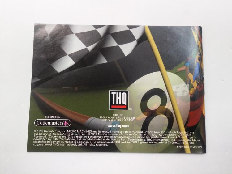 MICRO MACHINES 1 AND 2 TWIN TURBO (COMPLETE IN BOX) (usagé)