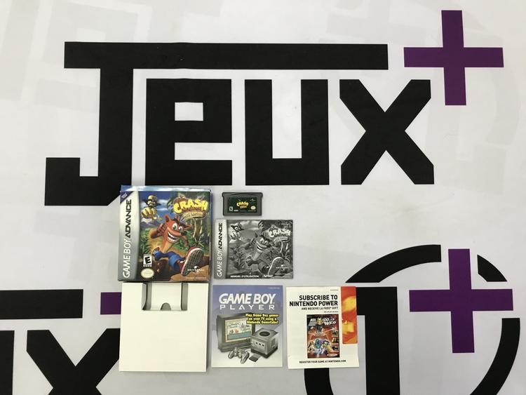 CRASH BANDICOOT THE HUGE ADVENTURE (WITH BOX) (usagé)