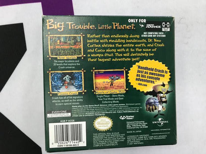 CRASH BANDICOOT THE HUGE ADVENTURE (WITH BOX) (usagé)