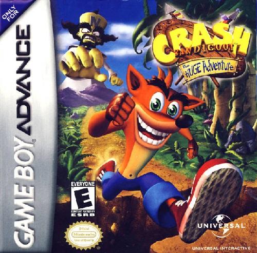 CRASH BANDICOOT THE HUGE ADVENTURE (WITH BOX)