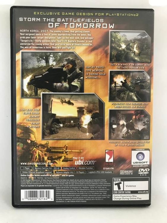 TOM CLANCY'S GHOST RECON 2 FIRST CONTACT (COMPLETE IN BOX)