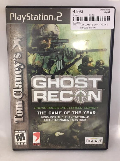 TOM CLANCY'S GHOST RECON (COMPLETE IN BOX)