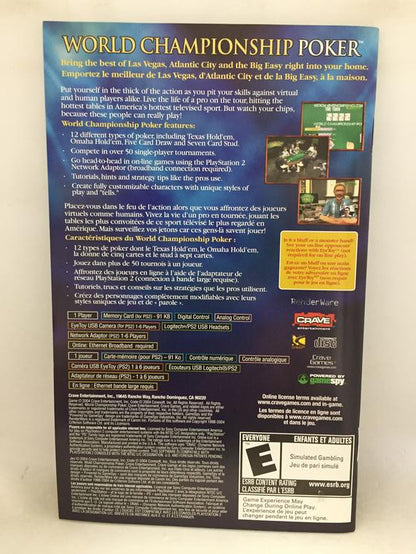 WORLD CHAMPIONSHIP POKER GREATEST HITS (COMPLETE IN BOX)