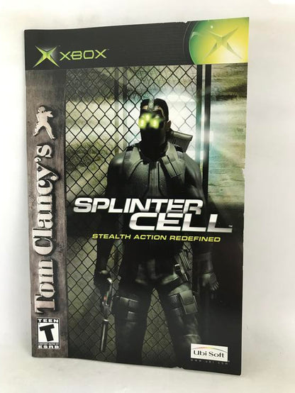 TOM CLANCY'S SPLINTER CELL BEST OF PLATINUM HITS (COMPLETE IN BOX)