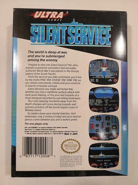 SILENT SERVICE (COMPLETE IN BOX) (usagé)