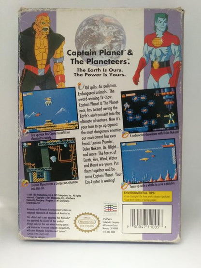 CAPTAIN PLANET AND THE PLANETEERS (WITH BOX)
