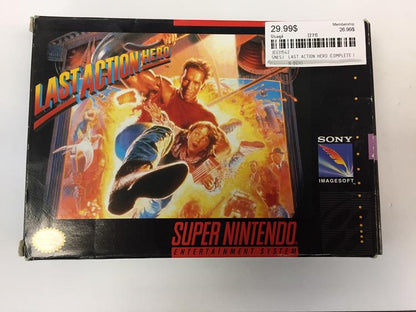LAST ACTION HERO (COMPLETE IN BOX) (usagé)