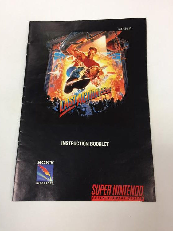 LAST ACTION HERO (COMPLETE IN BOX) (usagé)