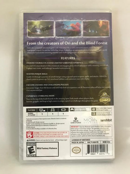 ORI AND THE WILL OF WISPS (usagé)