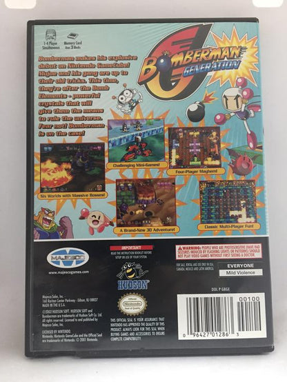 BOMBERMAN GENERATION (COMPLETE IN BOX)