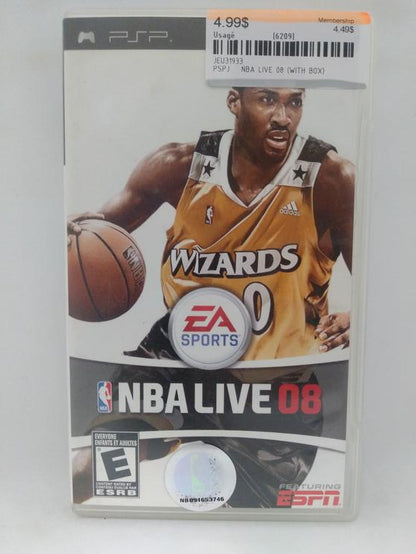 NBA LIVE 08 (WITH BOX) (usagé)