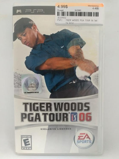 TIGER WOODS PGA TOUR 06 (WITH BOX) (usagé)
