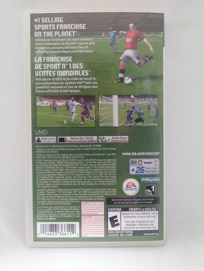 FIFA SOCCER 12 (WITH BOX) (usagé)