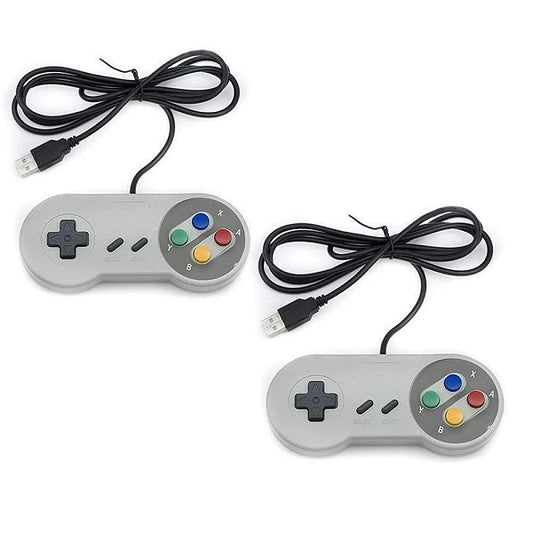 CONTROLLER SUPER NINTENDO USB 2 PACK JOBBER (PC)