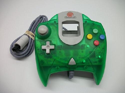 CONTROLLER GREEN SEGA (COMPLETE IN BOX) (DREAMCAST)