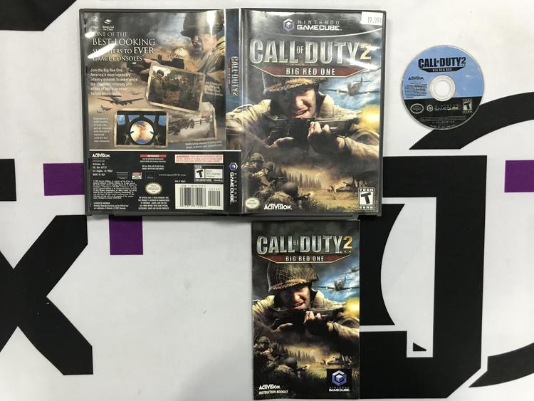 CALL OF DUTY 2 BIG RED ONE (COMPLETE IN BOX)