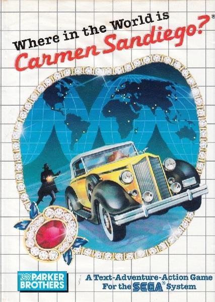 WHERE IN THE WORLD IS CARMEN SANDIEGO ? (COMPLETE IN BOX) (usagé)