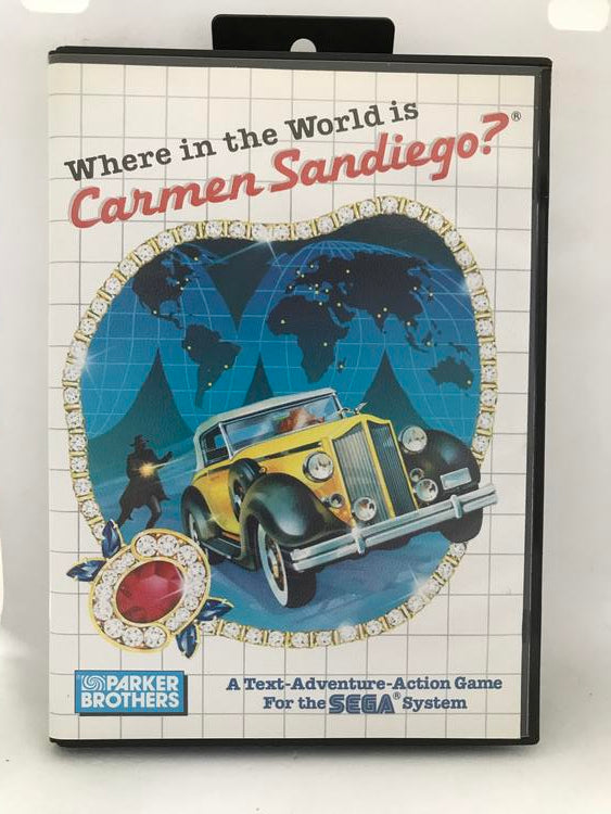 WHERE IN THE WORLD IS CARMEN SANDIEGO ? (COMPLETE IN BOX)