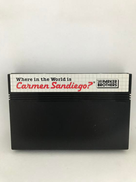 WHERE IN THE WORLD IS CARMEN SANDIEGO ? (COMPLETE IN BOX)