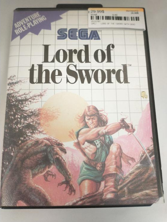 LORD OF THE SWORD (WITH BOX)