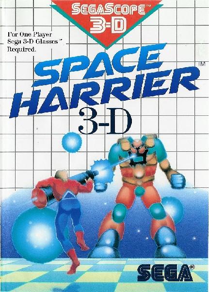 SPACE HARRIER 3-D (WITH BOX)