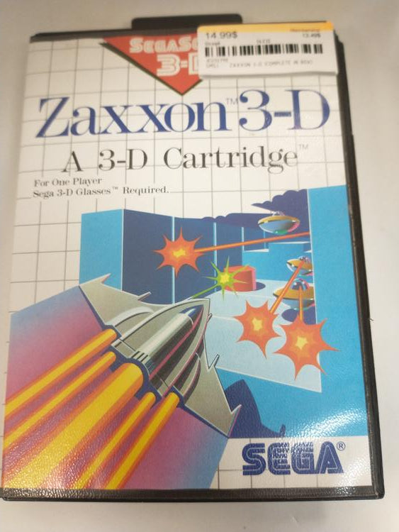 ZAXXON 3-D (COMPLETE IN BOX) (usagé)