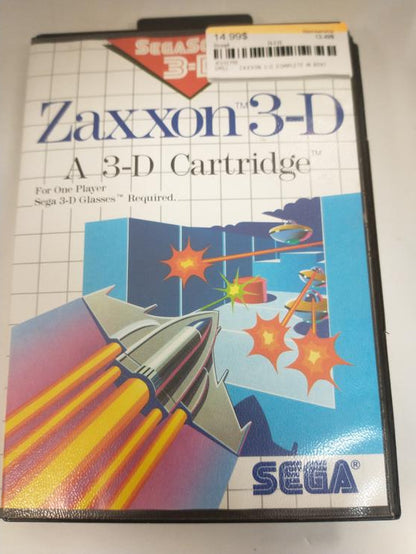 ZAXXON 3-D (COMPLETE IN BOX) (usagé)