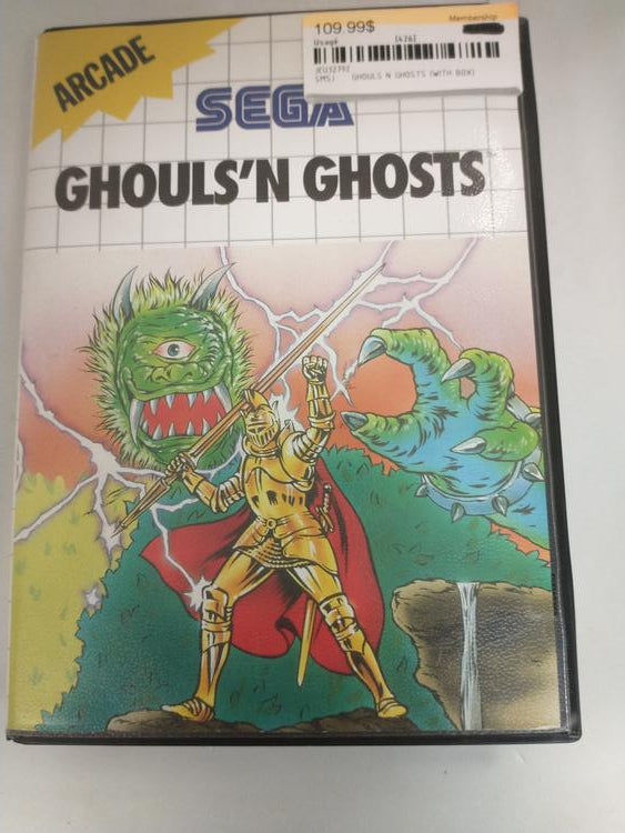 GHOULS 'N GHOSTS (WITH BOX)