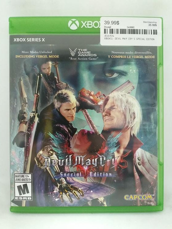 DEVIL MAY CRY 5 SPECIAL EDITION