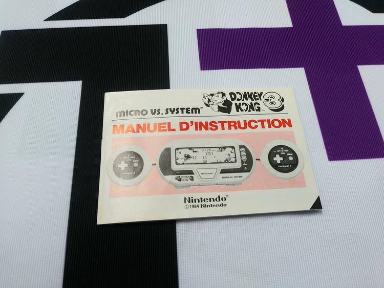 MICRO VS SYSTEM DONKEY KONG 3 (COMPLETE IN BOX)