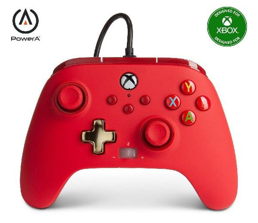 CONTROLLER WIRED POWER A RED (XBOX ONE / XBOX SERIES)