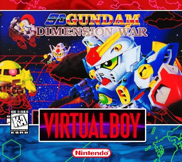 VIRTUAL BOY SD GUNDAM DIMENSION WAR ''HOMEBREW'' (usagé)