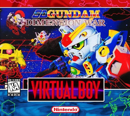 VIRTUAL BOY SD GUNDAM DIMENSION WAR ''HOMEBREW'' (usagé)